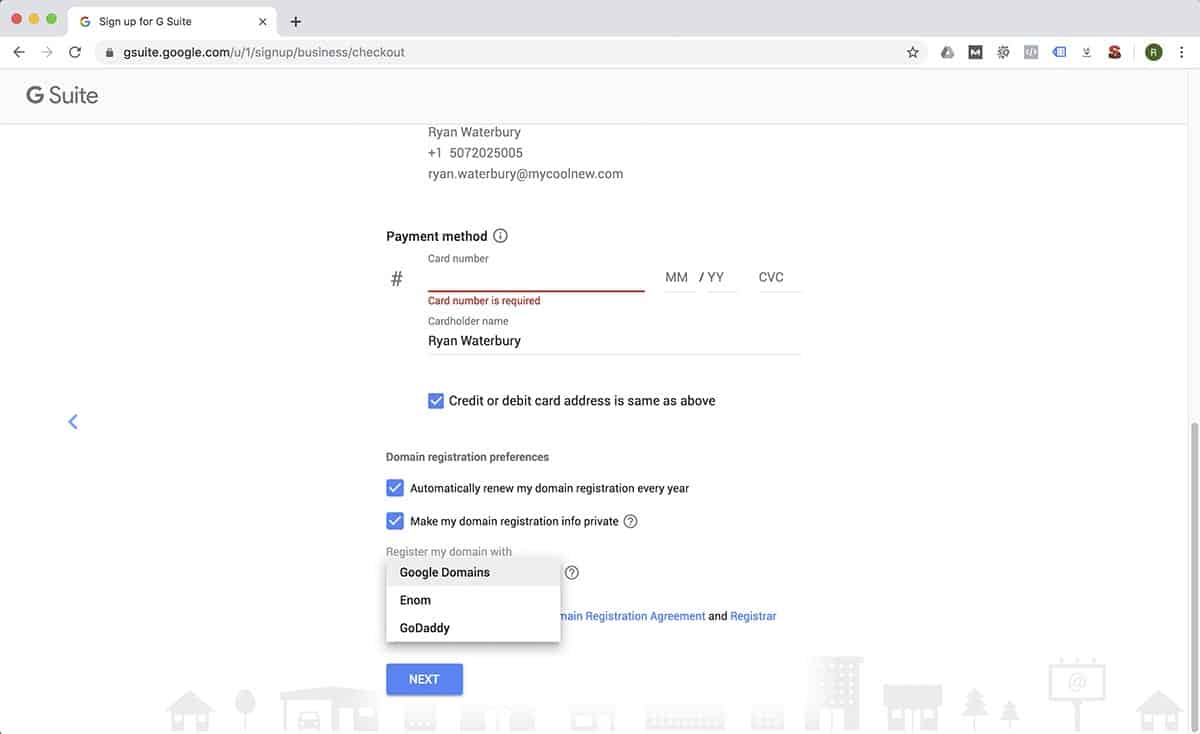 Registering Your Domain Name With G Suite Registering Your Domain Name With G Suite