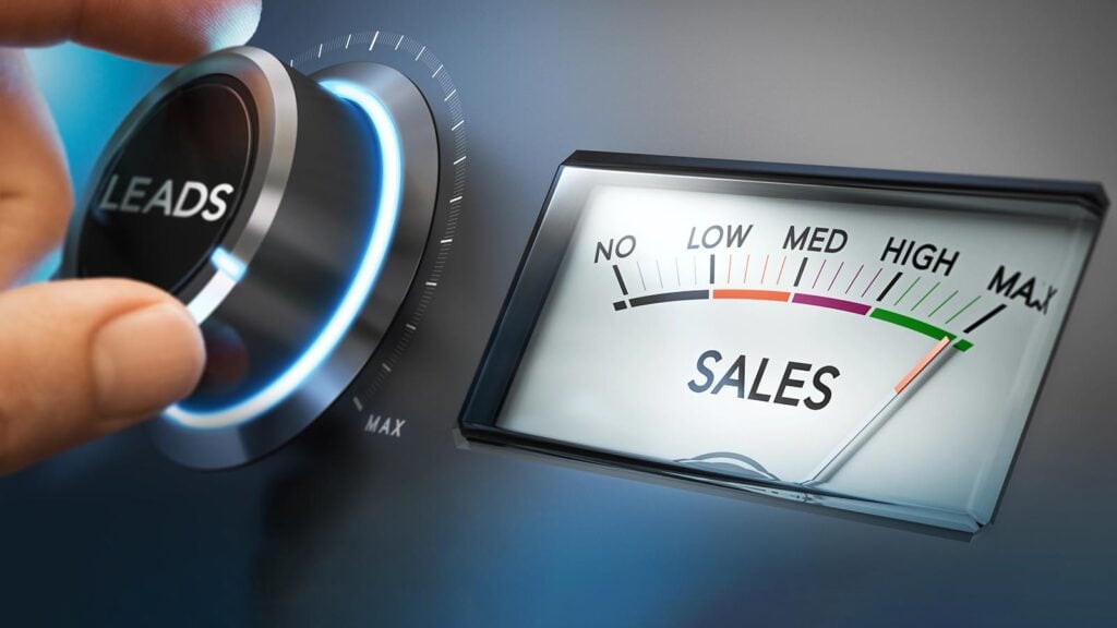 Turning leads dial to increase sales performance